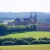 Vue sur l'église St Marie de Tinchebray